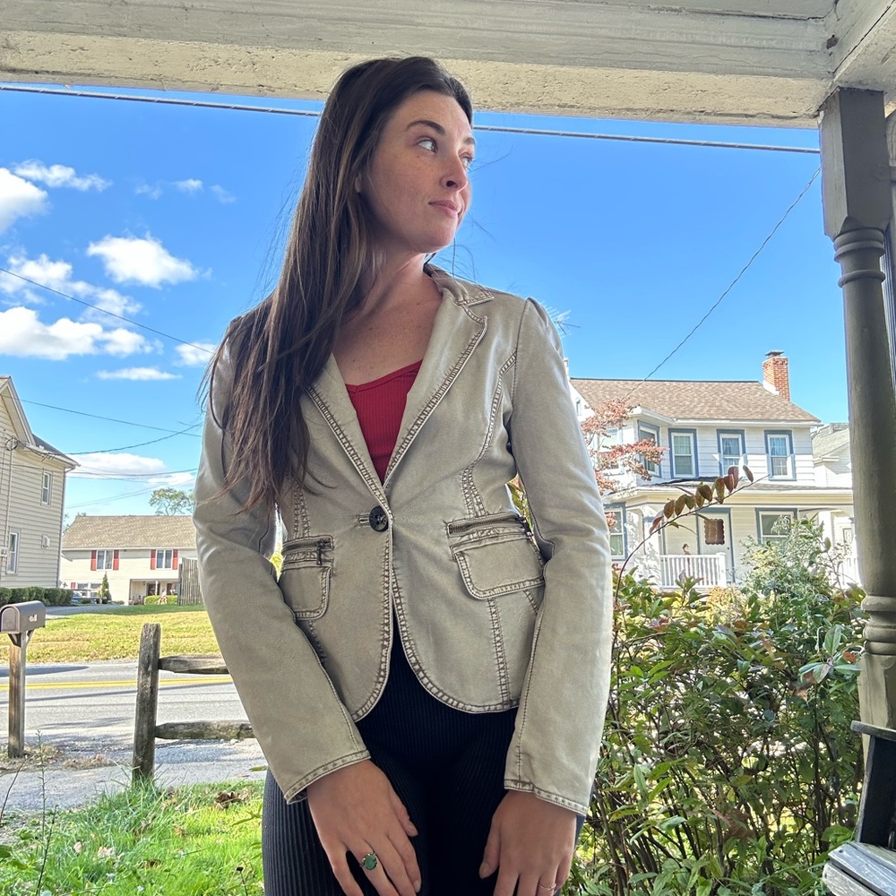 Guess Beige Blazer for Women